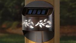 Deckorators_Outdoor_Solar_Lighting_Post_Pathway_Light_LED_Accent_Leaf