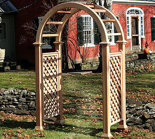 arbors and pergolas