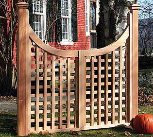 Red Cedar Wooden Gates