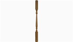 Boston Egg 6 Cedar Wood Finials by Mr Spindle 