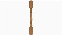 3_3x3_28_36_42_Inch_Balustrade_Wooden_Stair_Wood_Deck_Railing_Baluster_Spindle_Cedar_Treated_Ipe_Designer