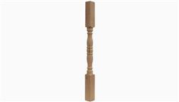 3_3x3_28_36_42_Inch_Balustrade_Wooden_Stair_Wood_Deck_Railing_Baluster_Spindle_Cedar_Treated_Ipe_Waukie