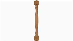 3_3x3_28_36_42_Inch_Balustrade_Wooden_Stair_Wood_Deck_Railing_Baluster_Spindle_Cedar_Treated_Ipe_William