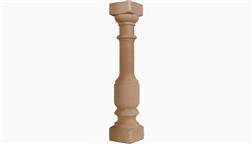 4_4x4_28_36_42_Inch_Balustrade_Wooden_Stair_Wood_Deck_Railing_Baluster_Spindle_Cedar_Treated_Ipe_Rook