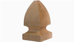 4_4x4_Inch_Wooden_Finials_Fence_Deck_Railing_Post_Finials_Cedar_Treated_Ipe_French_Gothic