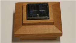 4x4_5x5_6x6_Solar_Deck_Fence_Post_Caps_Decking_Top_Fence_Capping_Cedar_Wooden_Bar_Harbor_Solar_LED_Post_Cap_Lights