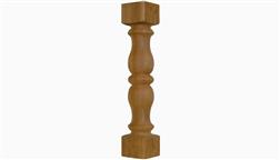 6_6x6_28_36_42_Inch_Balustrade_Wooden_Stair_Wood_Deck_Railing_Baluster_Spindle_Cedar_Treated_Ipe_Albany
