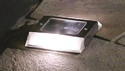 Classy_Caps_Outdoor_Solar_Path_Light_Garden_Walkway_Bright_LED_Auto_On_Stainless_Steel_SL499_Driveway