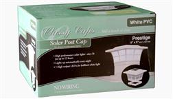 Classy_Caps_Prestige_White_Vinyl_PVC_5x5_Solar_Post_Cap_SL085_Box