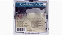 Classy_Caps_Pyramid_Vinyl_PVC_4x4_Solar_Post_Cap_White_SL9901_SL9902