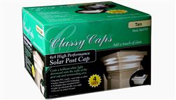 Classy_Caps_Regal_4x4_PVC_Vinyl_Solar_Post_Cap_Tan_SL078T_Box