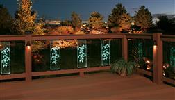 DeKor_Exqusite_Ultimate_Deck_Lighting_Design_Etched_Glass_Lit_Baluster_Beautiful_Expensive_Thick_Elegant_Porch_Patio
