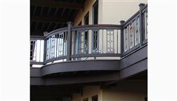 DeKor_Perfect_Panel_Curved_Deck_Railing_Gorgeous_Deck_Dark_Wood_LED_Low_Voltage_Thick