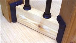 Deckorators_Dekorators_2x4_Rail_Connector_Railing_45_Degree_Angle_Kitty_Corner_Deck_Rail_Black