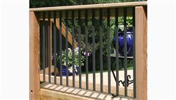 Deckorators_Dekorators_Flat_Rectangle_Face_Mount_1x2x38_Inch_Traditional_Aluminum_Baluster_Bronze_Black