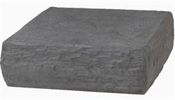 Deckorators_Faux_Stone_Post_Cap_Fake_Stone_Top_Flat_Gray_Grey_Cap