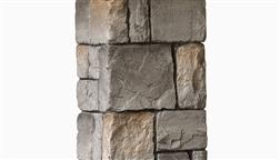 Deckorators_Faux_Stone_Post_Cover_8x8_Post_Sleeve_Fake_Stone_Rock_Cobblestone_Gray