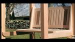 Nantucket-Post-Cap-Red-Cedar-Pergola-Arlington-Garden-Pergola-Bench-Only