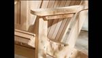 Nantucket-Post-Cap-Red-Chair-Garden-Chair-Cedar-Furniture-Adirondack-Chair-Close