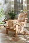 Nantucket-Post-Cap-Red-Chair-Garden-Chair-Cedar-Furniture-Adirondack-Chair-Example-1