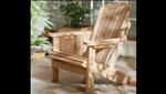 Nantucket-Post-Cap-Red-Chair-Garden-Chair-Cedar-Furniture-Adirondack-Chair
