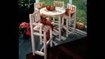 Rustic_Natural_Cedar_Furniture_Five_Piece_Bistro_Set_119C