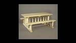 Rustic_Natural_Cedar_Furniture_Park_Style_Picnic_Table_21D_Photo_2