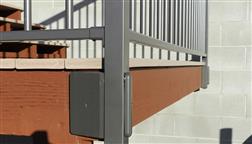 Solutions_Aluminum_Railing_Systems_Bronze_Side_Fascia_Mounted_Posts_With_Covers_Corner_Round