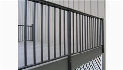 Solutions_Aluminum_Railing_Systems_OTP_Over_The_Post_Level_Bronze_Side_Fascia_Mounted_Posts