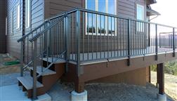 Solutions_Aluminum_Railing_Systems_OTP_Over_The_Post_Level_Stairs_Bronze_Round_Side_Fascia_Mount_Posts