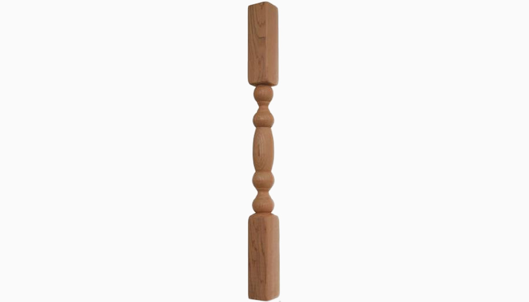 Vancouver 2x2 12"-18" Cedar Turned Wood Balusters by Mr Spindle