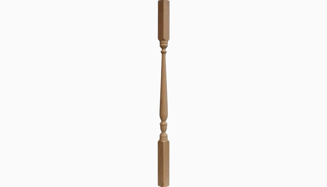 Lac Du Flambeau 2x2 Cedar Turned Wood Balusters by Mr Spindle