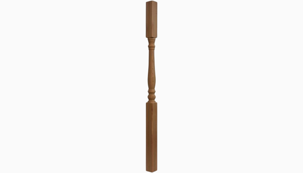 Winston 2x2 Cedar Turned Wood Balusters by Mr Spindle