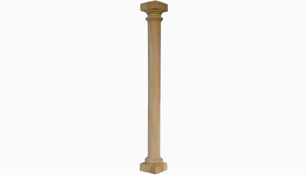 Plantation 3x3 Cedar Turned Wood Balusters by Mr Spindle