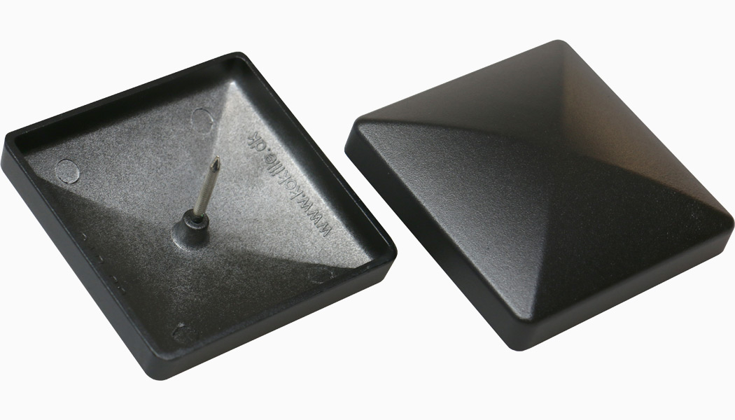 QuickCap Heavy Black Post Caps 2-Pack by Kokille
