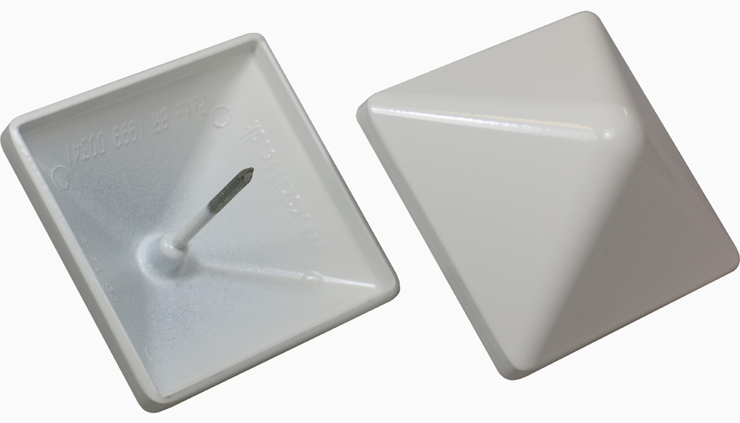 QuickCap Heavy White Post Caps Pyramid 2-Pack by Kokille