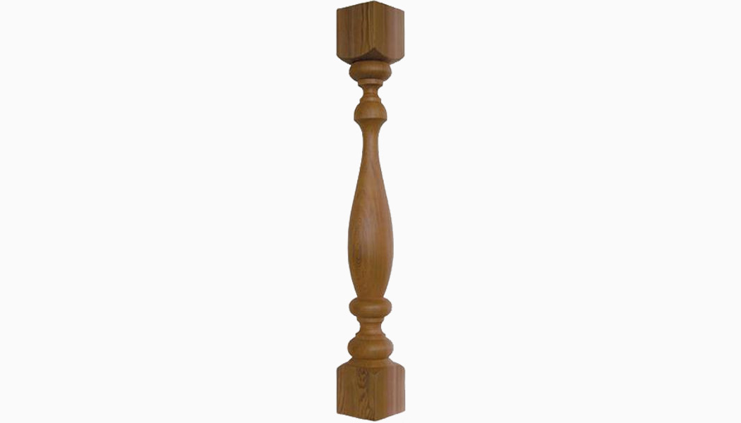 Montgomery 4x4 Cedar Turned Wood Balusters by Mr Spindle