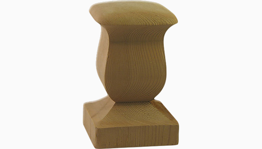 Classic 4" Cedar Wood Finials by Mr Spindle