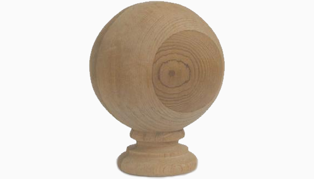 Madison 4" Cedar Wood Finials by Mr Spindle