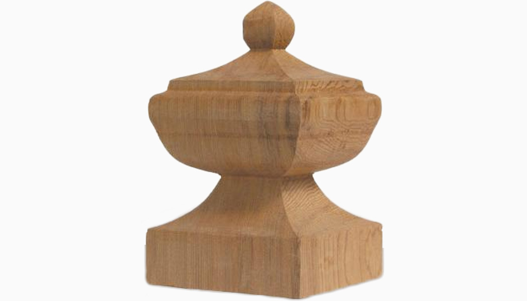 Royal 4" Cedar Wood Finials by Mr Spindle