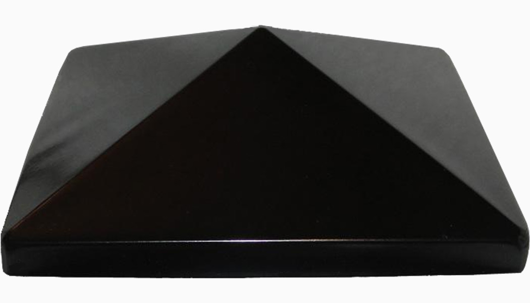 Black Metal Post Points by Nantucket Post Cap