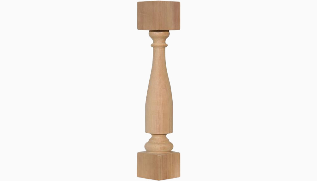 Bellmore 17 6x6 Cedar Turned Wood Balusters by Mr Spindle