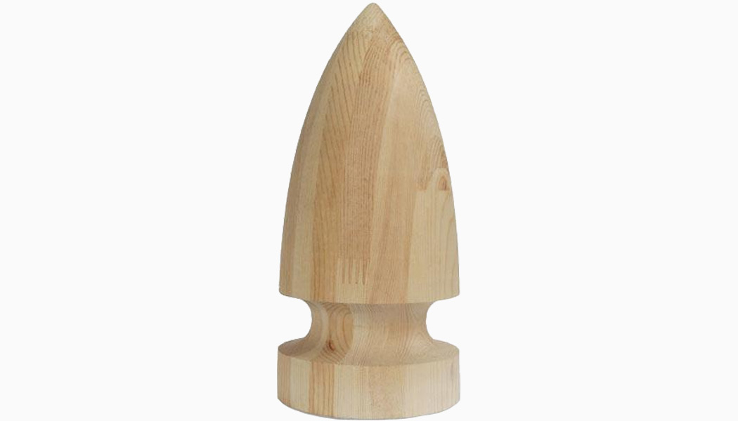 Bishop 6" Cedar Wood Finials by Mr Spindle