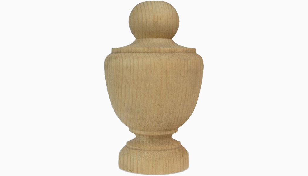 Squire 6" Cedar Wood Finials by Mr Spindle