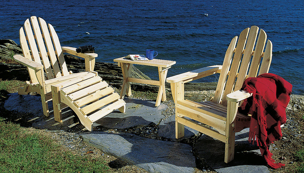 Adirondack Chairs by Rustic Cedar Furniture DeckAccent