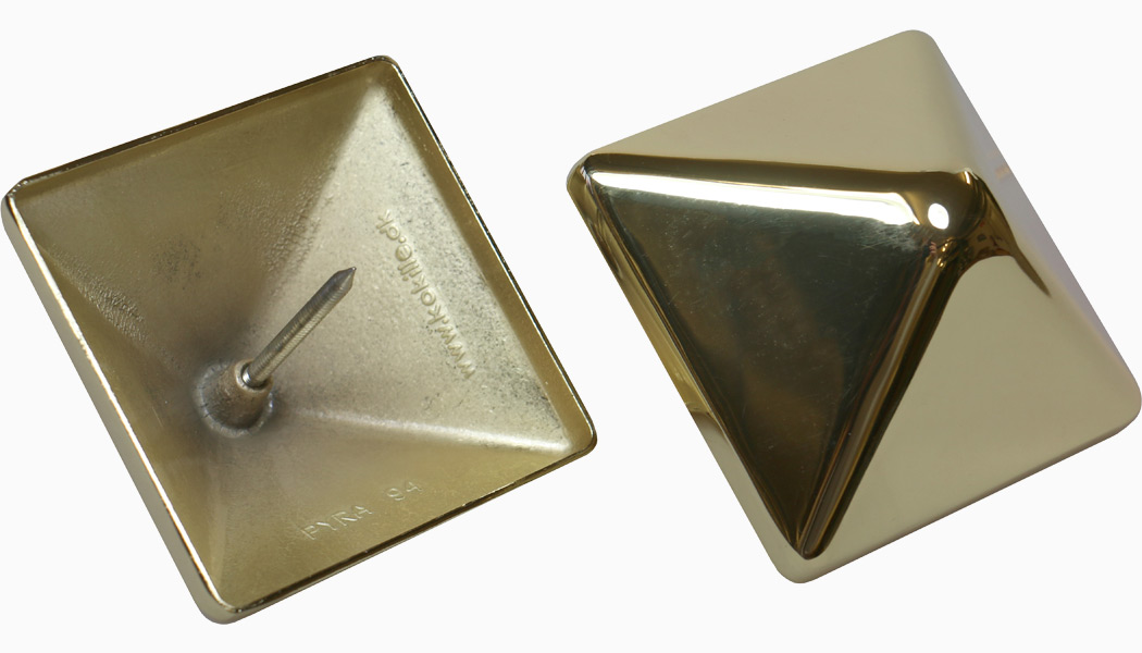 QuickCap Heavy Brass Post Caps 2-Pack by Kokille