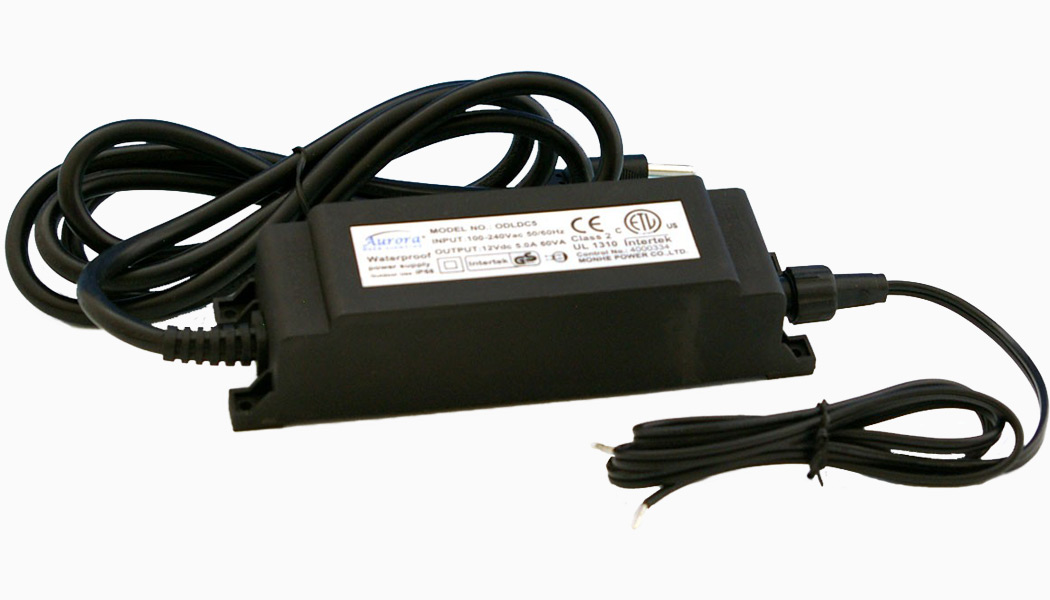 LED 12 Volt Transformer 12-60 Watt by Aurora Deck Lighting - DeckAccent.com