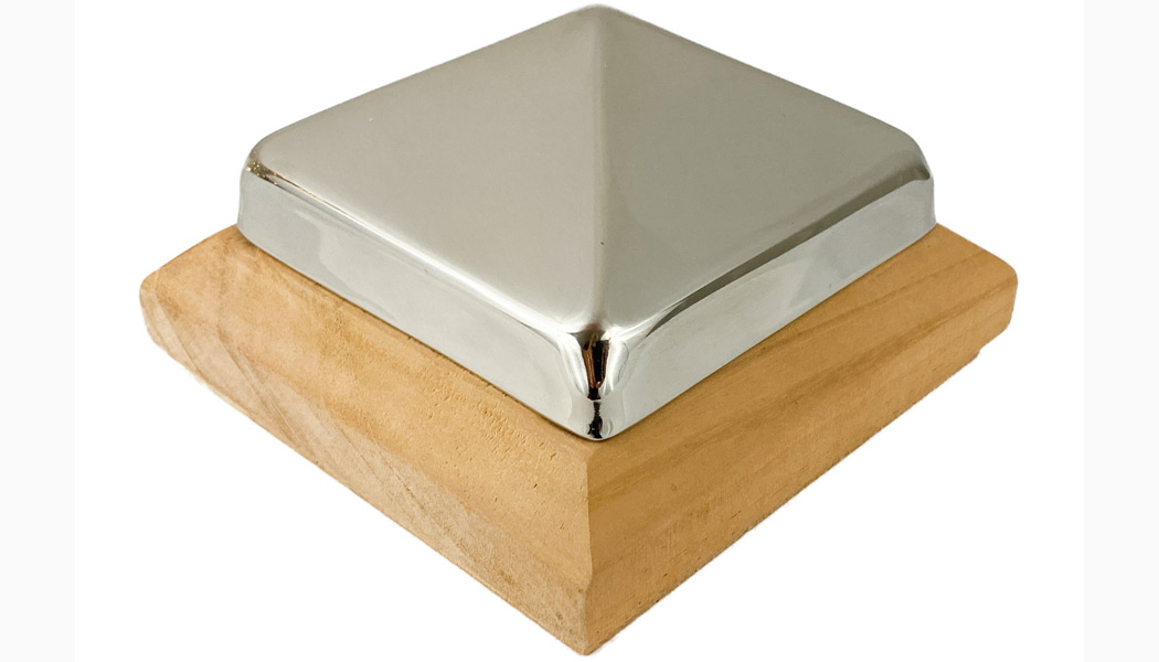 Miterless Stainless Traditional Post Cap by Captiva