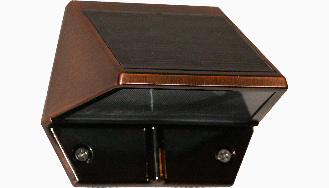 Outdoor Solar Wall Lights by Classy Caps