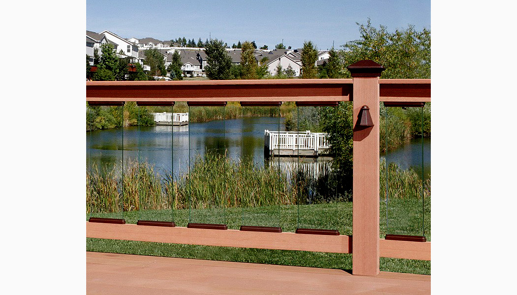 Premium 8" Wide Glass Balusters by Dekor